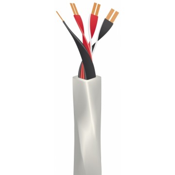 Bi Wire Speaker cable (pereche) 2 x 2.5 m, conectori tip banana
